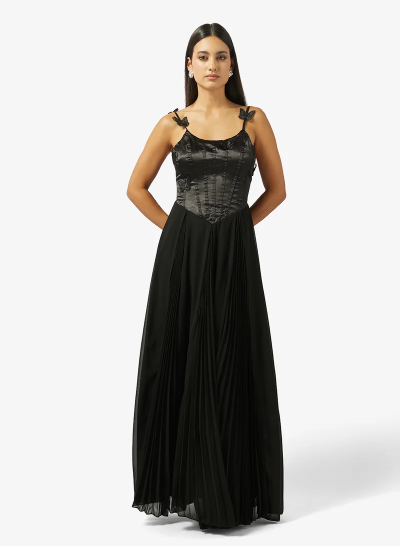 ELLA Dress With  Mock Corset